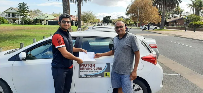 Motor Driving Guru learner moment 6